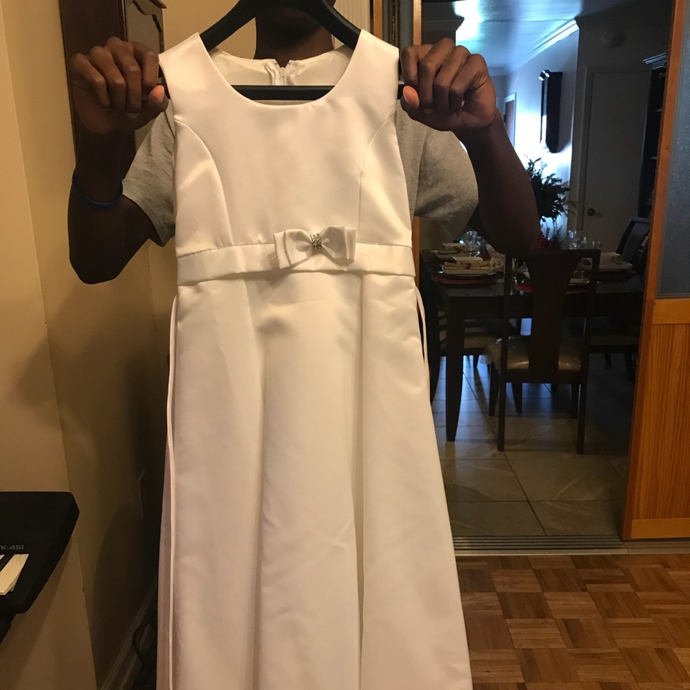 White dress